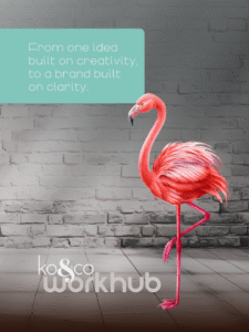 The idea that started as Kendra Creative grew into ko&co workhub — a place where creativity meets clarity, and brand strategy meets belonging.