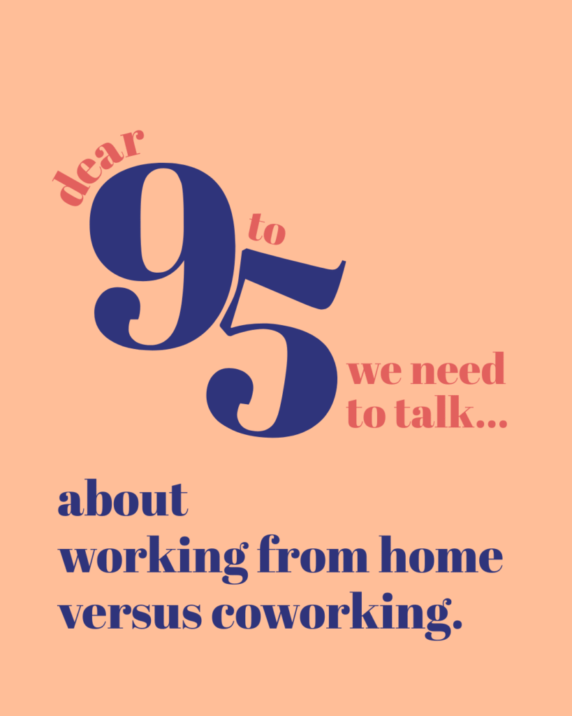 Dear 9 to 5 we need to talk about working from home versus coworking in south melbourne. A perspective from ko&co workhub