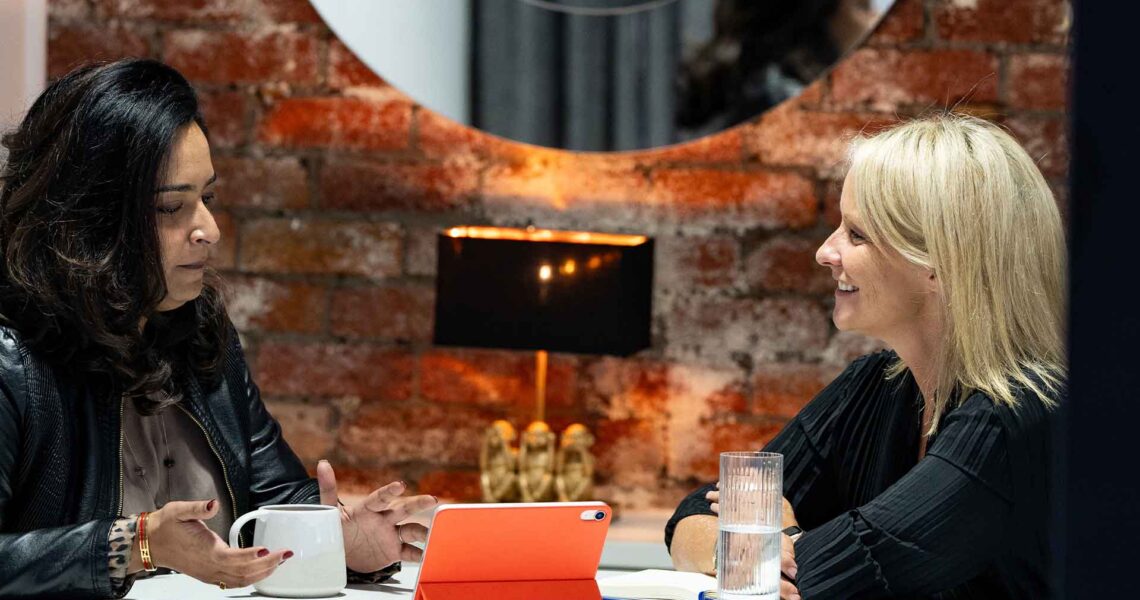 A private, boutique meeting space at ko&co workhub ideal for interviews, virtual calls, or deep work.